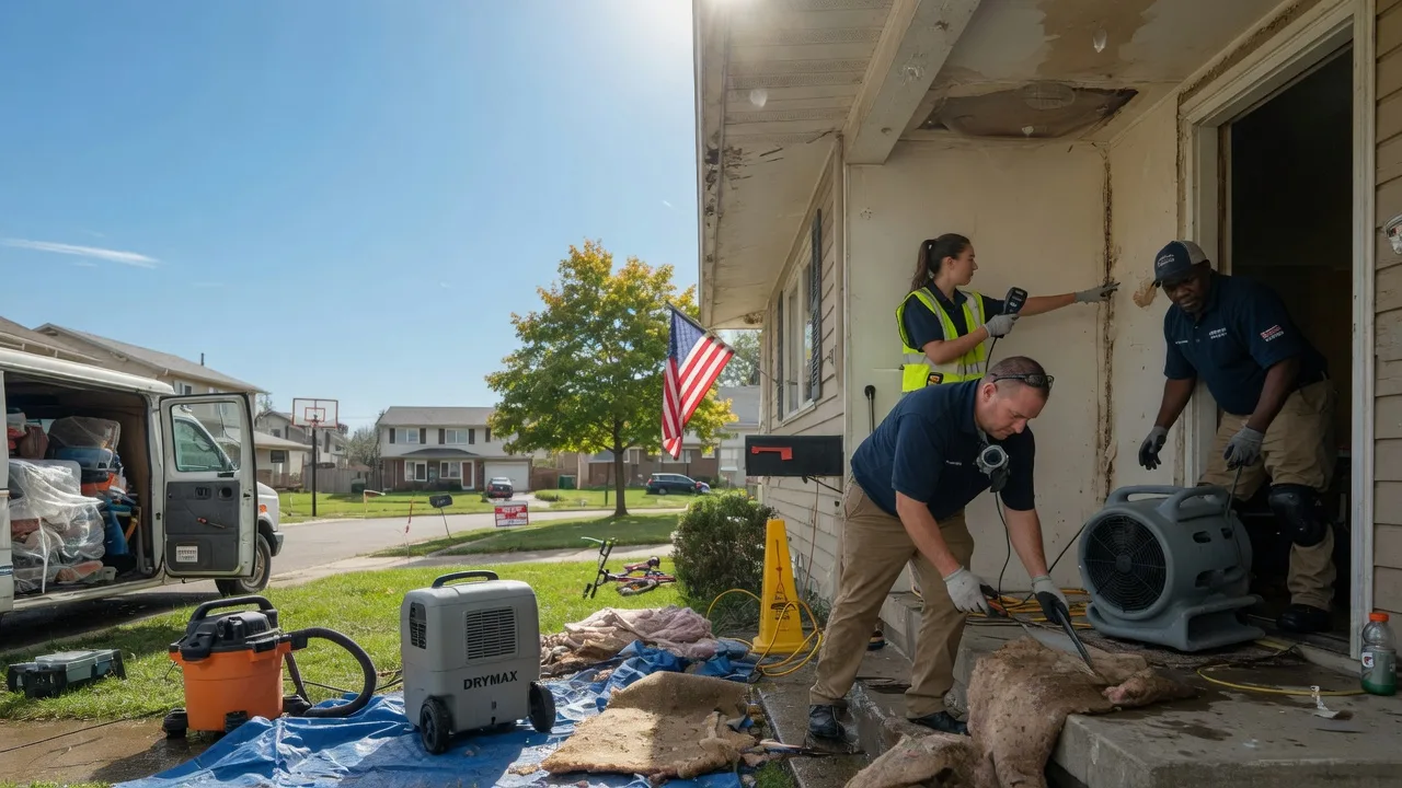 Water Damage Restoration in Pleasant Lake, MI near me